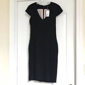 H&M Black Ponte Dress, NWT